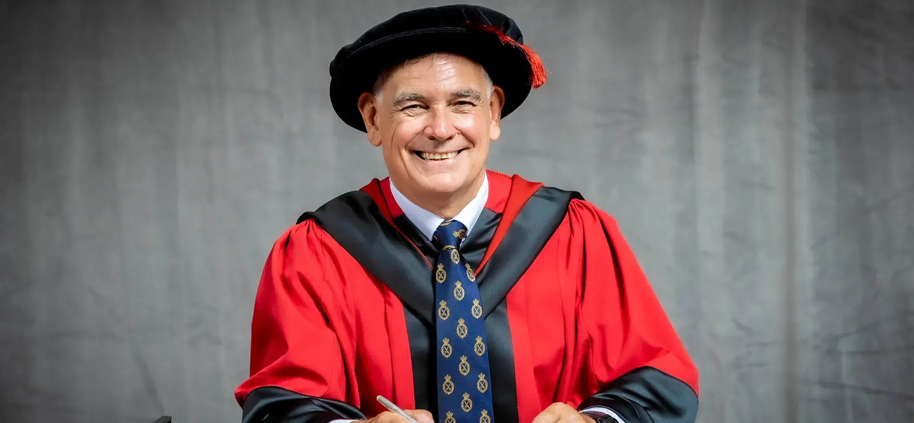 Ian Mattioli MBE receives honorary degree from University of Leicester
