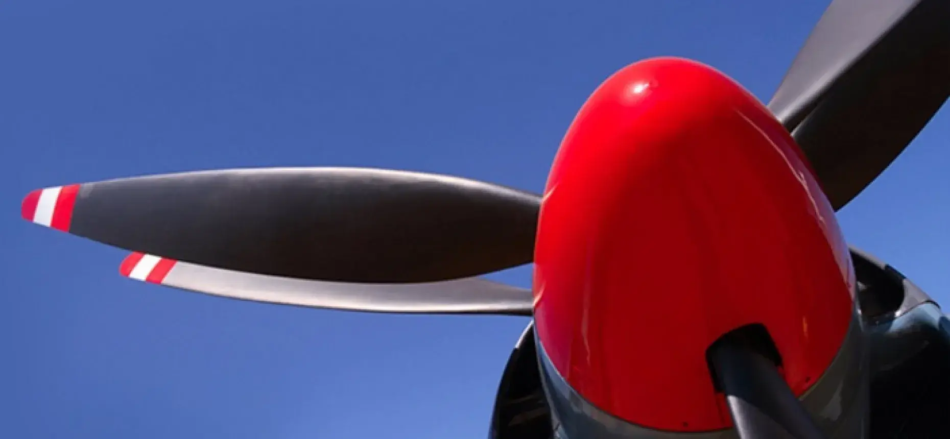 red propeller
