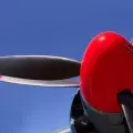 red propeller