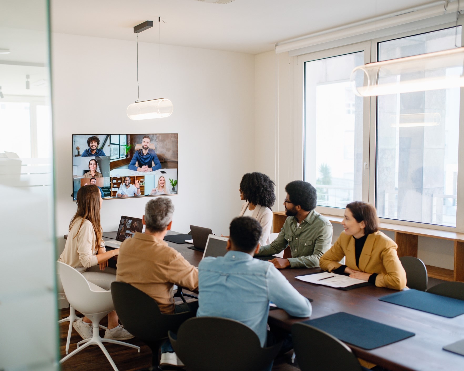 Group of people collaborating